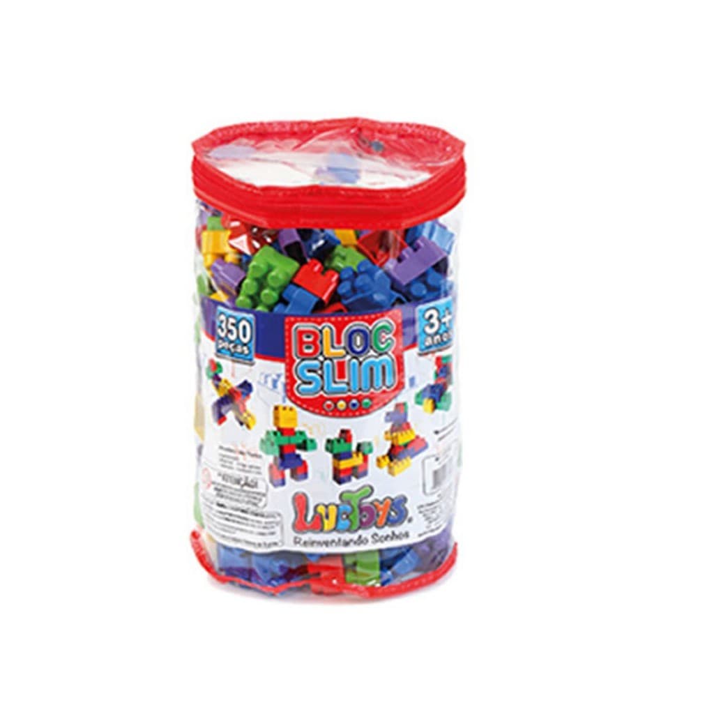Blocos De Montar Didático Brinquedos Educativos Pedagogico Jogo 350 Peças Para Estimular, As Crianças.