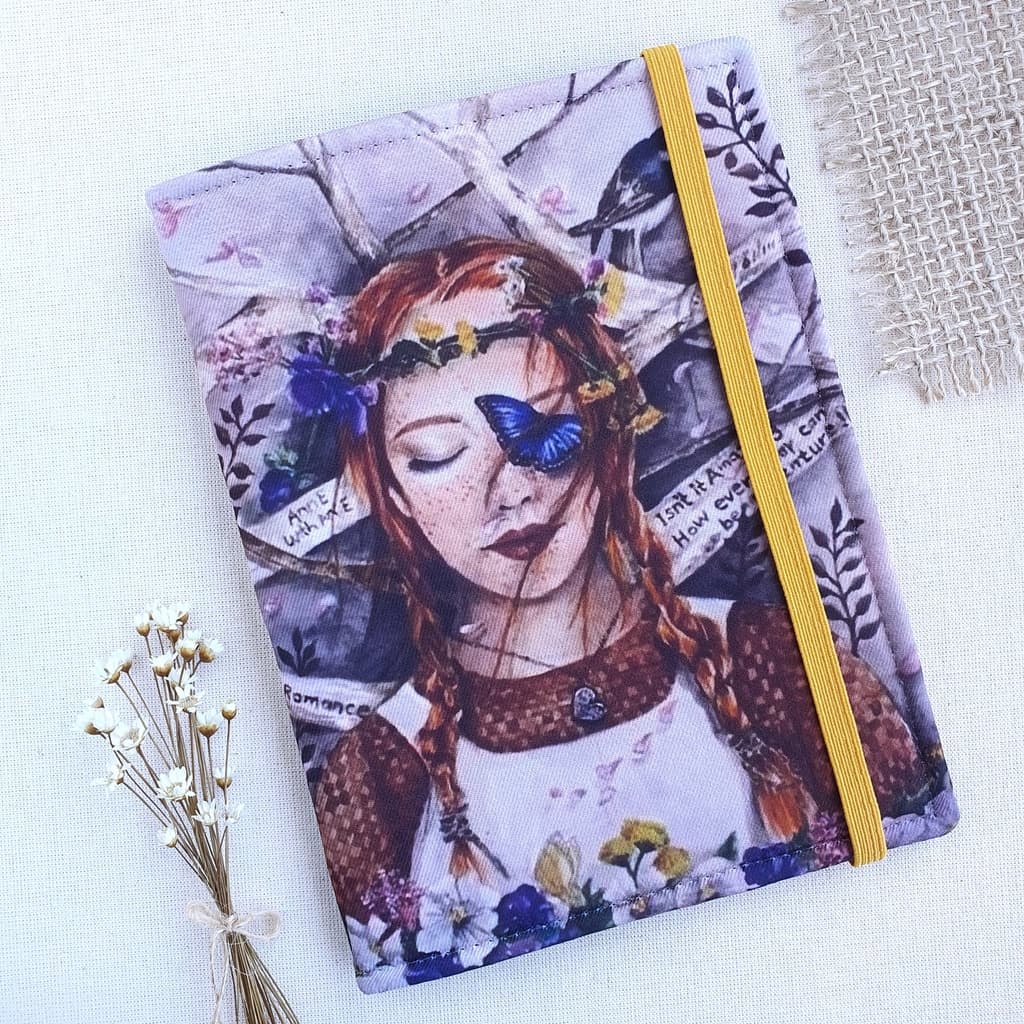 Capa Livro Kindle em tecido Anne, Read More Books ou Paperwhite