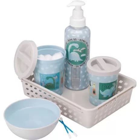 Kit Higiene Bebe Infantil Menino Organizador Bandeja Decorada