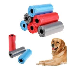 Saquinho Coletor de Fezes Kit variados ou unitário Cachorro Coco Cata Caca Pet Sacos Biodegradável Passeios Parque Rua