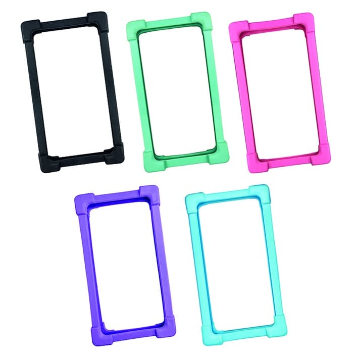 Kit 100 Capinhas de Celular Elastica Universal Anti-Impacto Bumper
