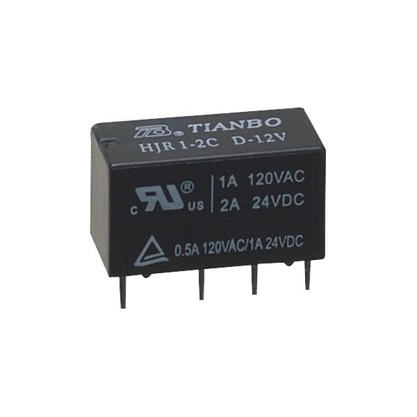 01 RELE 12V * 2C * 1A ( 8 PINOS )