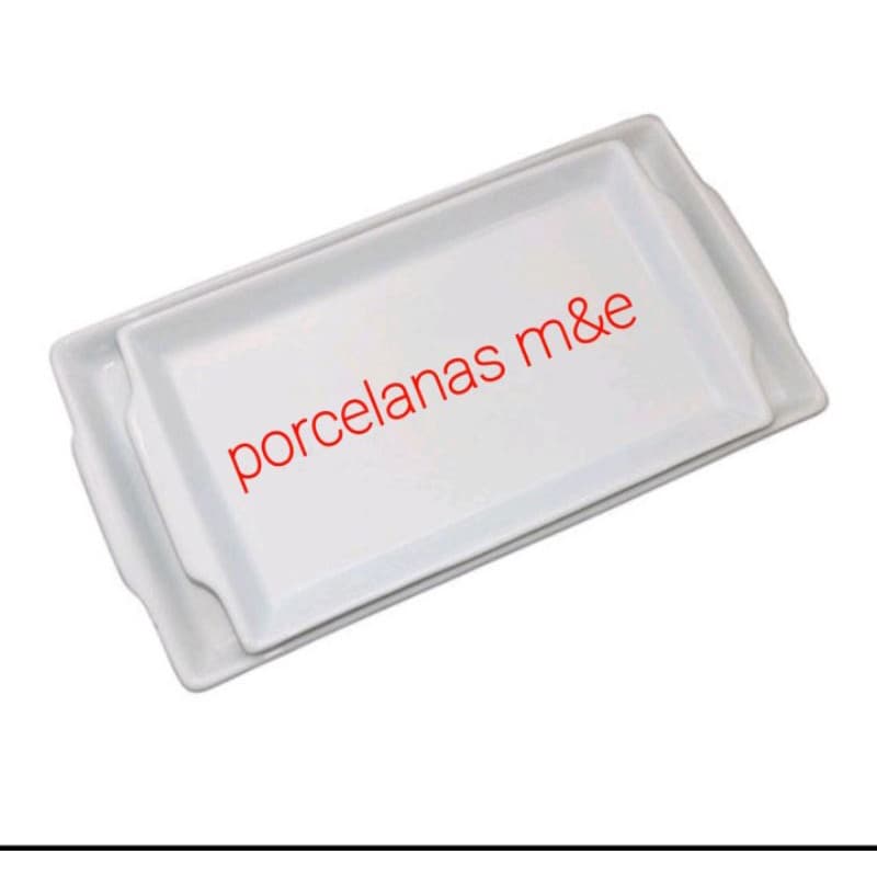 travessa grande  porcelana 37 cm