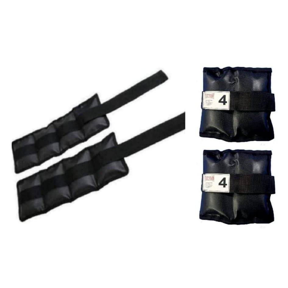 Tornozeleiras 4 kg PAR Caneleiras de peso
