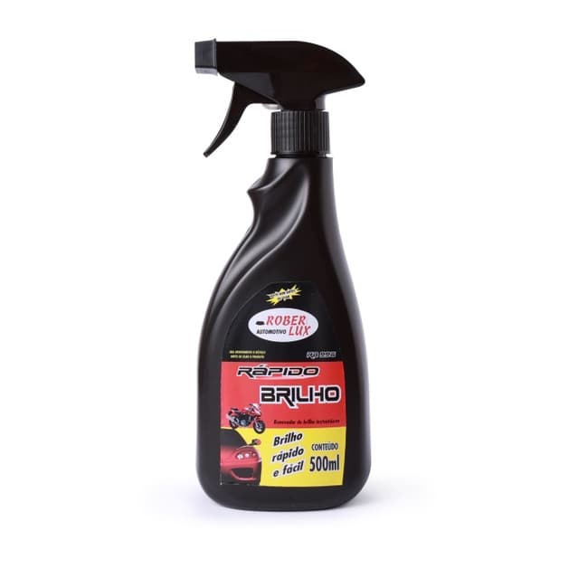 Cera Rápido Brilho Rober Lux Spray 500ml – Brilho Intenso e Proteção para Pintura Automotiva