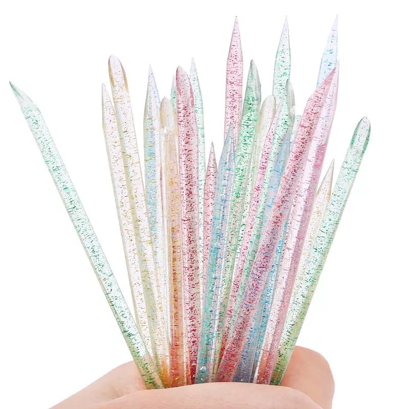 Palito acrilico Para Manicure Cutícula Unhas Decoradas