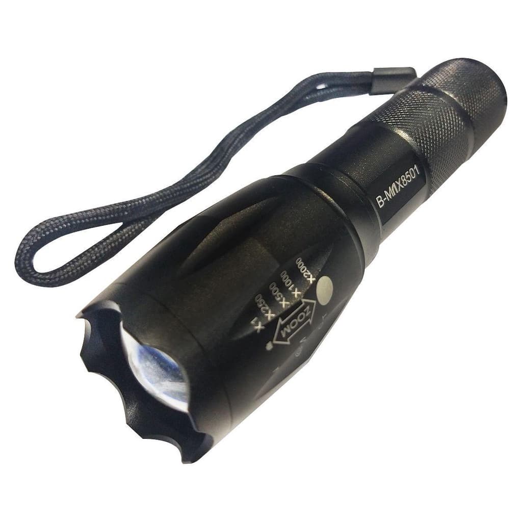 Lanterna Tatica Bm-8501 Potente Led T6 Recarregável Bivolt
