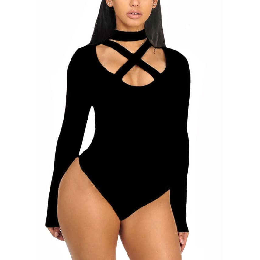 Body Bori Feminino Manga Longa De Malha Inverno Blusas Blusinhas