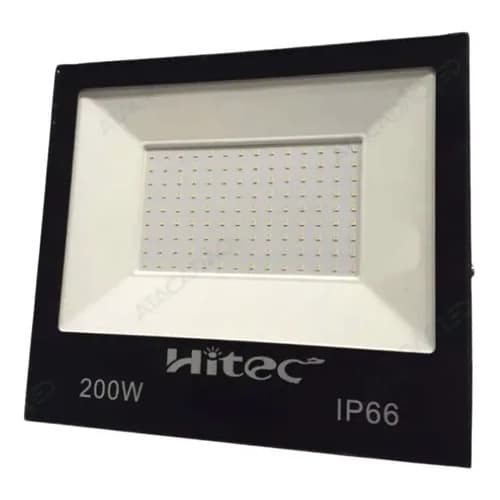 Refletor LED 200W 6500K Bivolt IP66 Alta Iluminação Externa