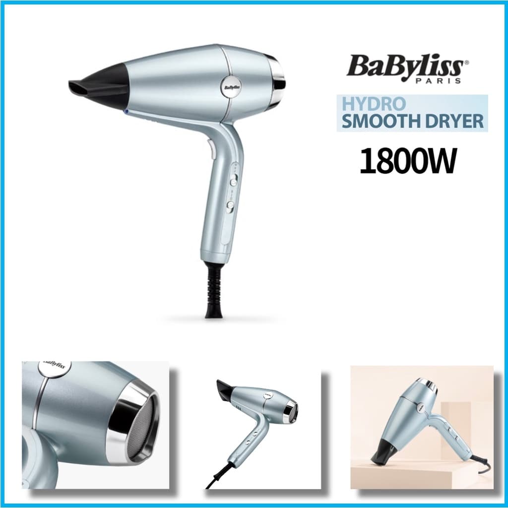 Babyliss Coreia D5573K 1700W Secador De Cabelo Hidro Suave
