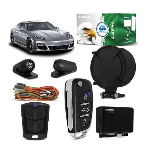 Alarme Automotivo Omega 7020 xr TXC + Chave Canivete Premium