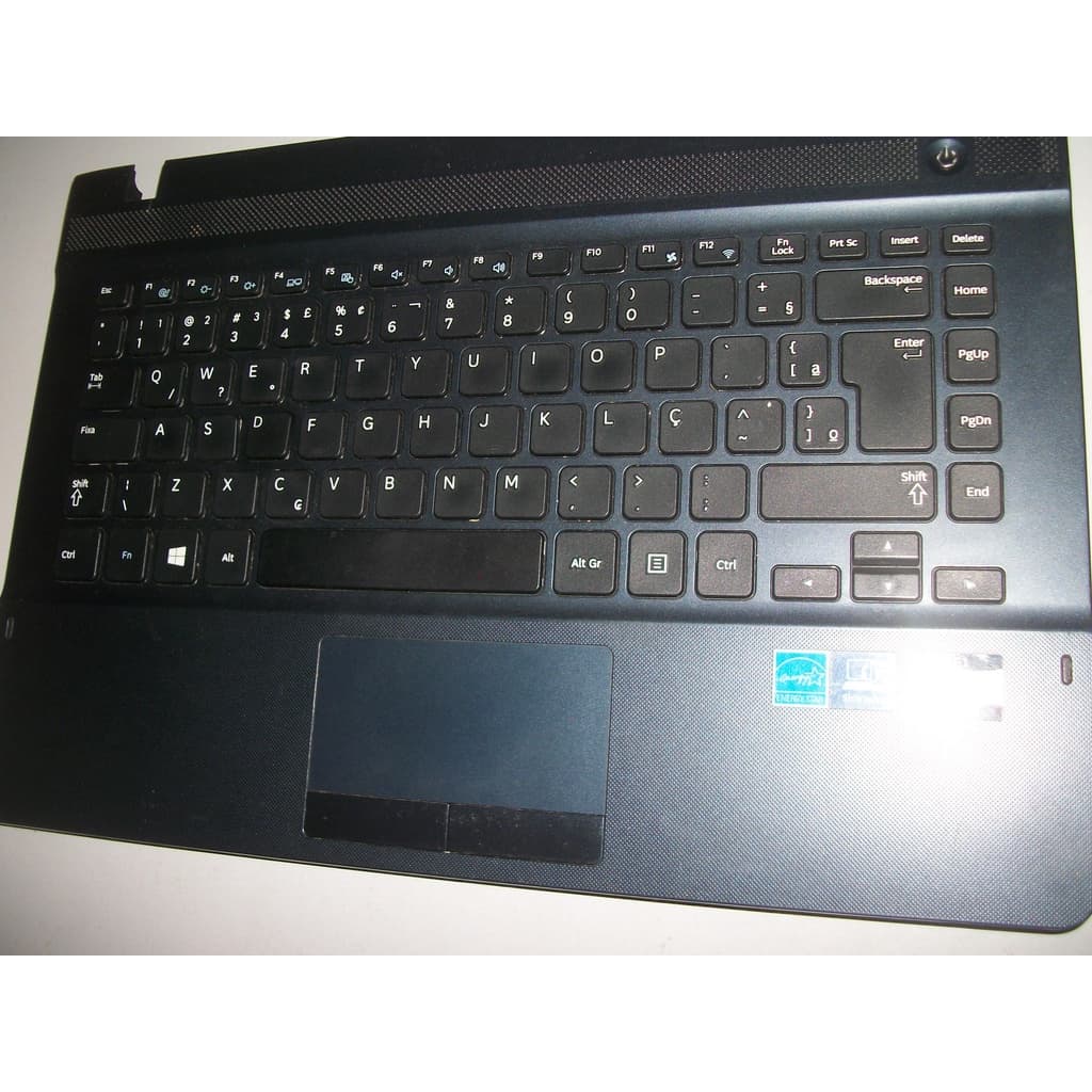 BASE DO TECLADO NOTEBOOK NP275E4E COM TECLADO FUNCIONANDO PERFEITAMENTE COM DETALHES LEIA DESCRIÇAO