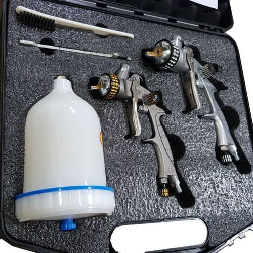 Pistola De Pintura Wimpel Mp-260 E Mp-262 Kit Com Maleta Automotivo