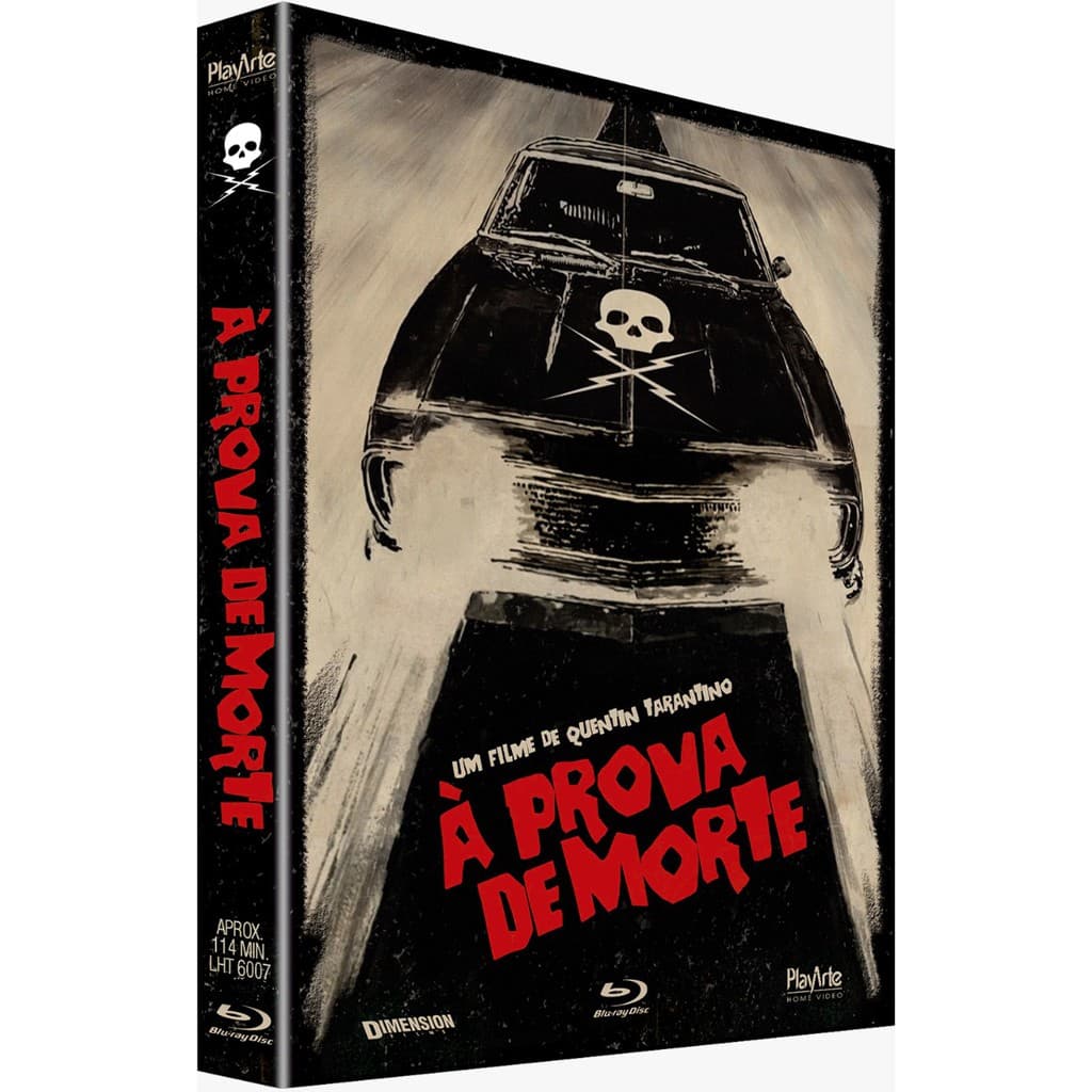 Blu-ray À Prova De Morte ( Quentin Tarantino ) Edição especial com Luva