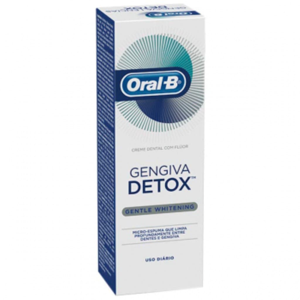 Creme Dental Oral-B Gengiva Detox Deep Clean 75ml