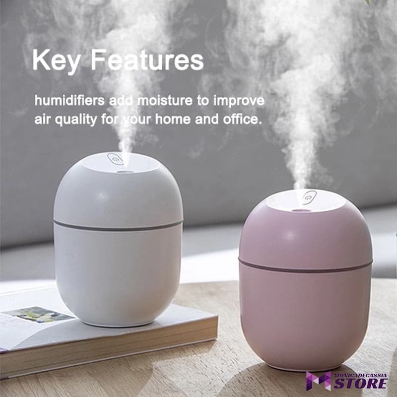 Nova Desinfecção e Umidificação USB Casa Silenciosa Sala Grande Capacidade Office Desktop Difusor de Aroma