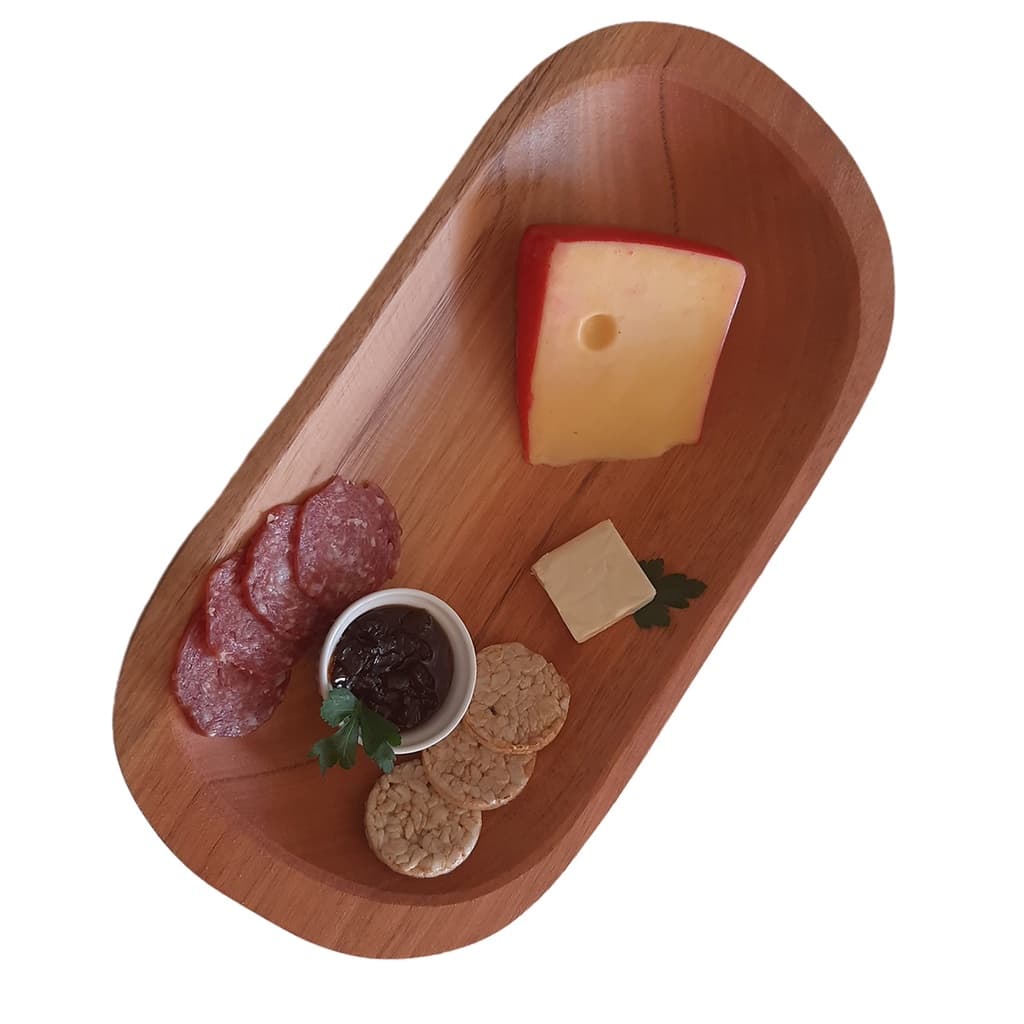 Gamela Madeira Artesanal Petiscos Churrasco Frutas Saladas Gaúcha MP