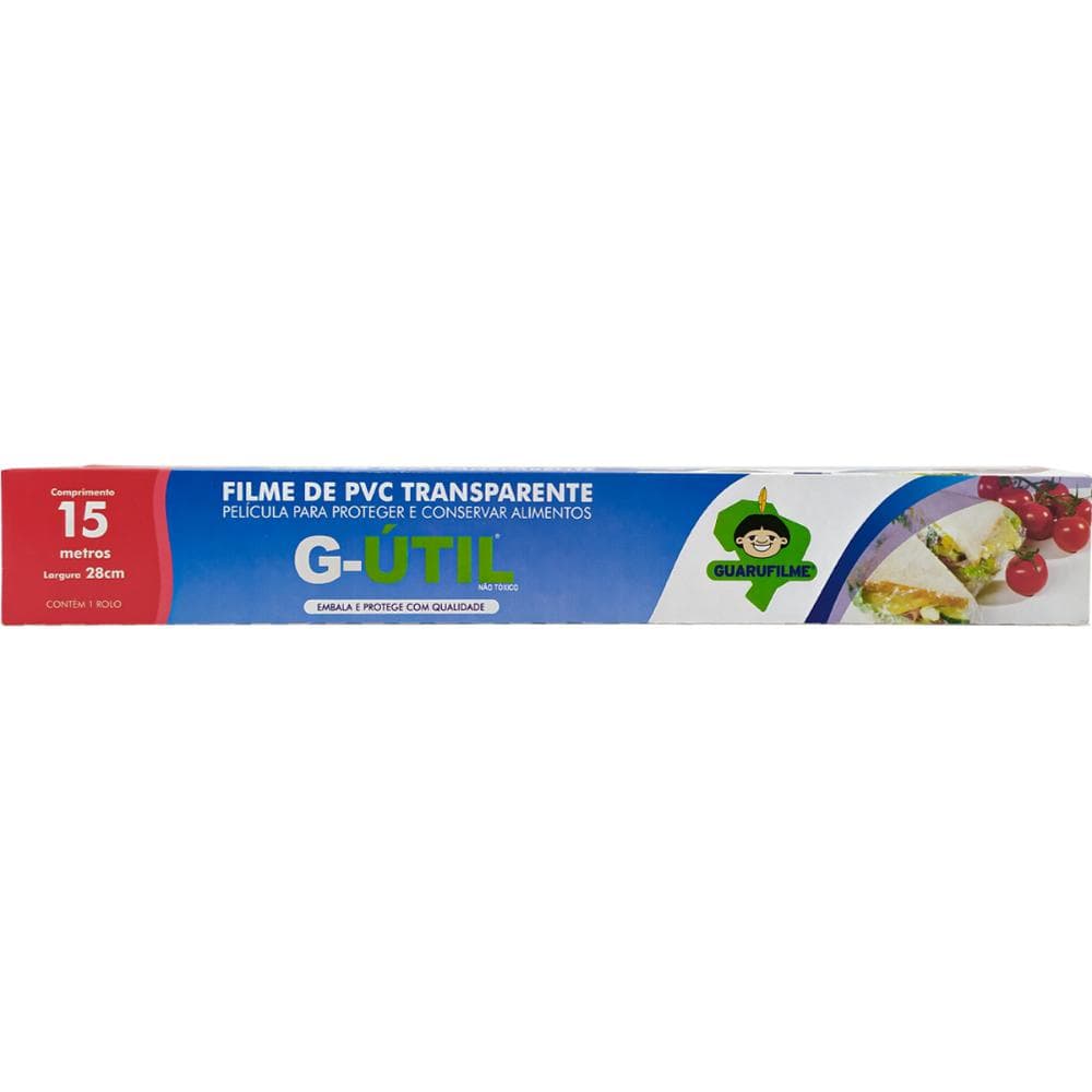 Filme PVC 28 x 15 Metros Guarufilme