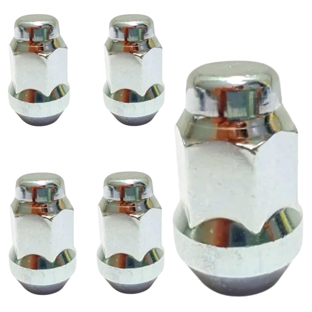 5 Porca Roda Cromada Captiva S10 Tracker Onix Prisma Cobalt