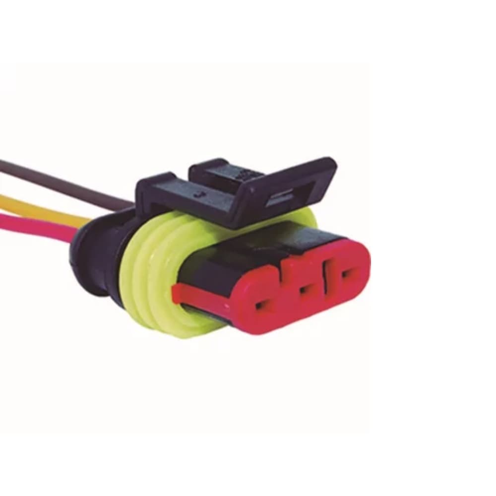 Conector Plug Chicote Bobina Gm Celta Corsa Meriva Prisma 3 Vias