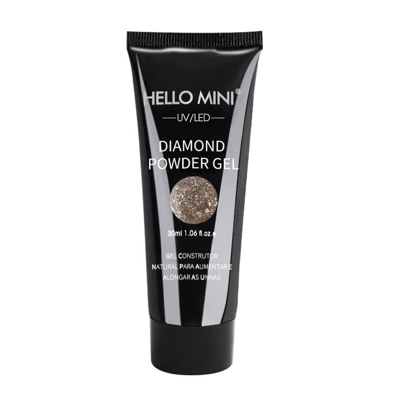 🍕perfection🥨 Cosméticos POWDER GEL DIAMOND 30ML HELLO MINI HJ111-5