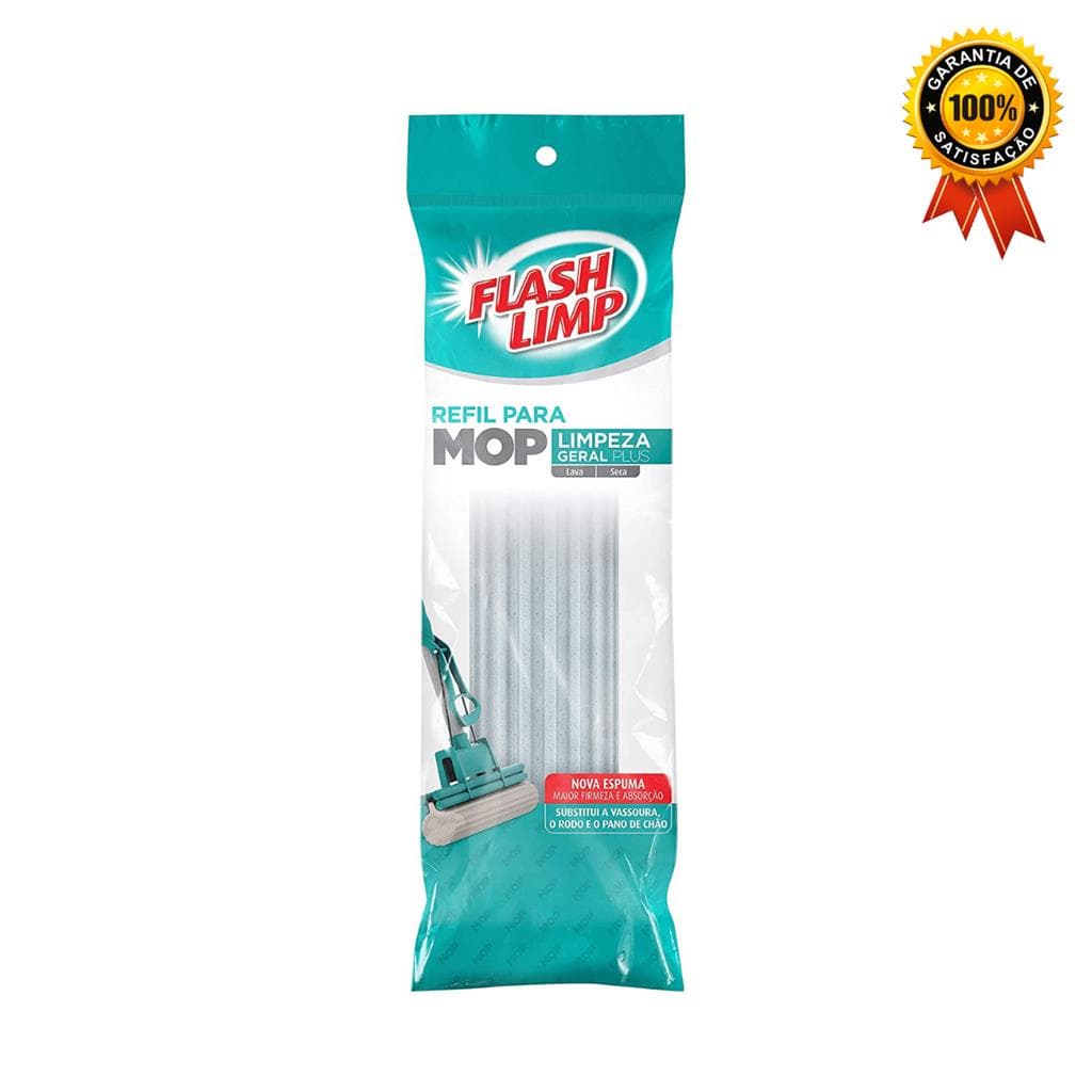 Refil para Mop7671 Limpeza Geral Plus, RMOP7671, Flash Limp