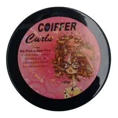 Creme Para Pentear Curls Coiffer 150g Define Cachos e Desembaraça