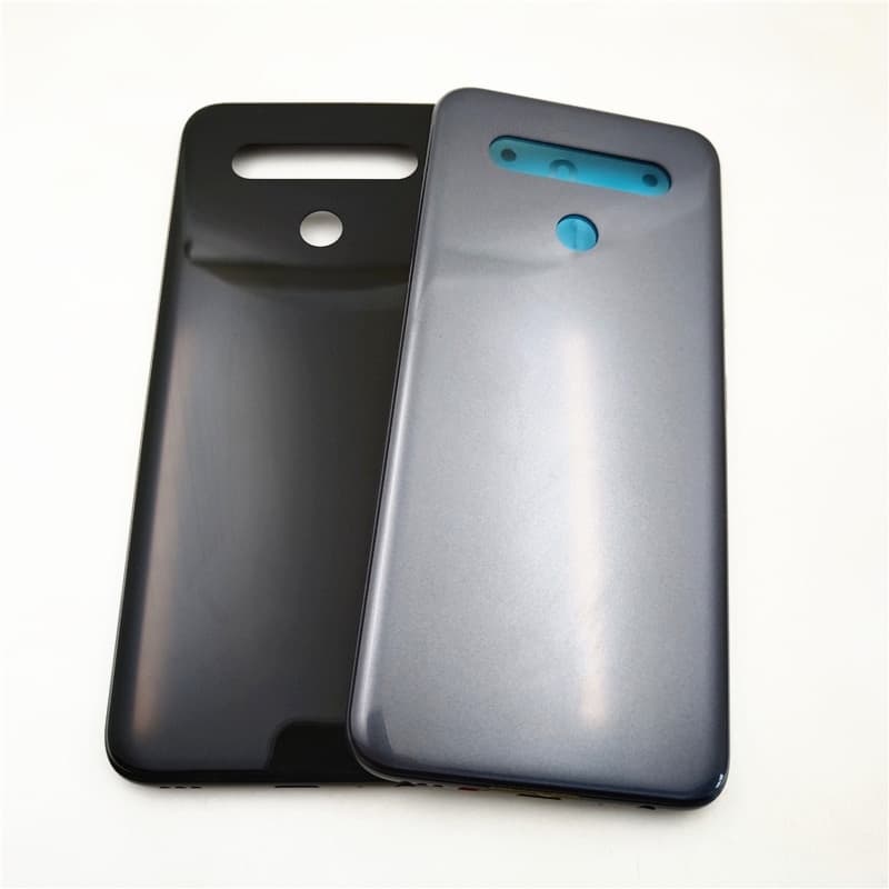 Para LG K41S LMK410EMW Bateria Tampa Da Caixa Traseira Porta Habitação Com Botão De Volume De Energia Peças De Reposição