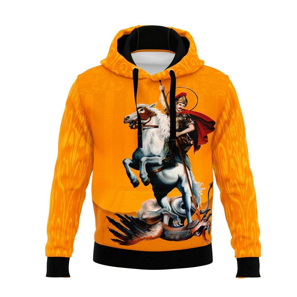 blusa moletom agasalho são jorge santo guerreiro religião