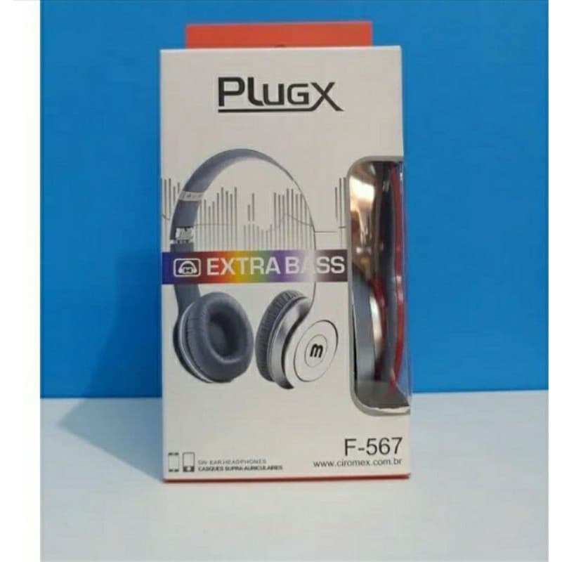 Fone De Ouvido Extra Bass F-567 Plugx