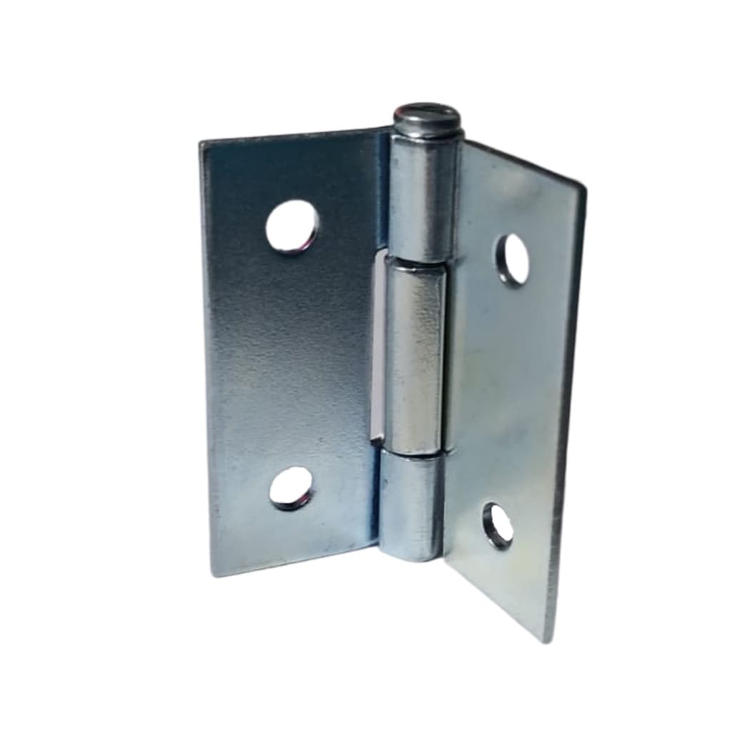 Dobradiça galvanizada 1 1/2" kit com 12 unidades em aço