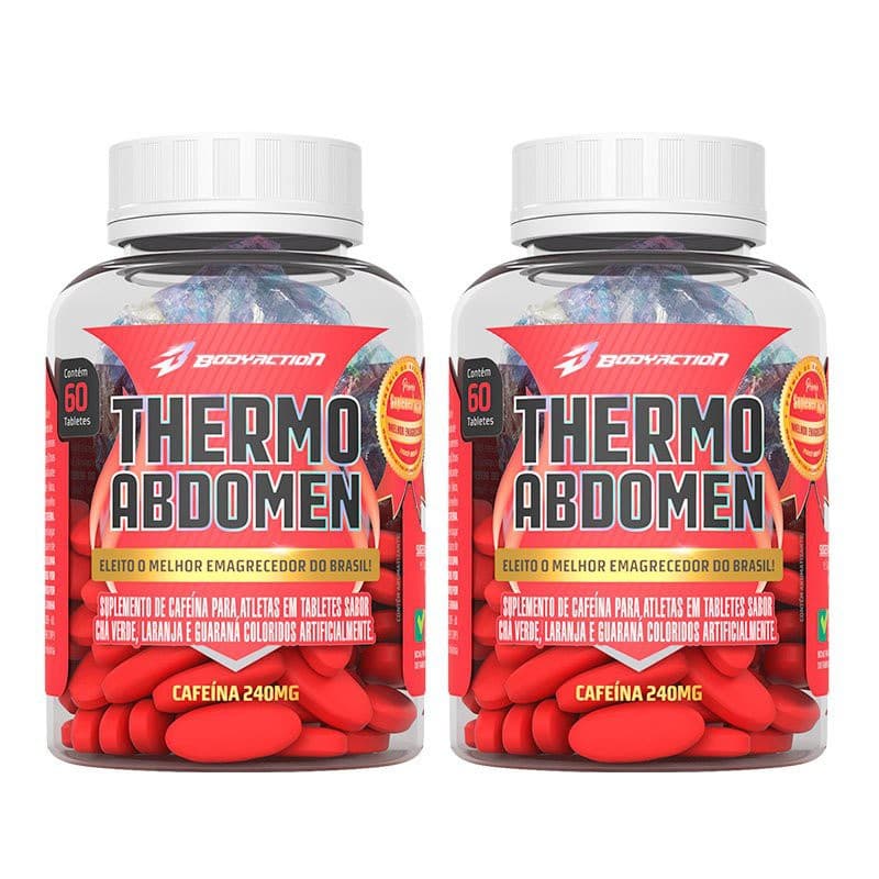 02x Thermo Abdomen 60 Tabletes - Bodyaction