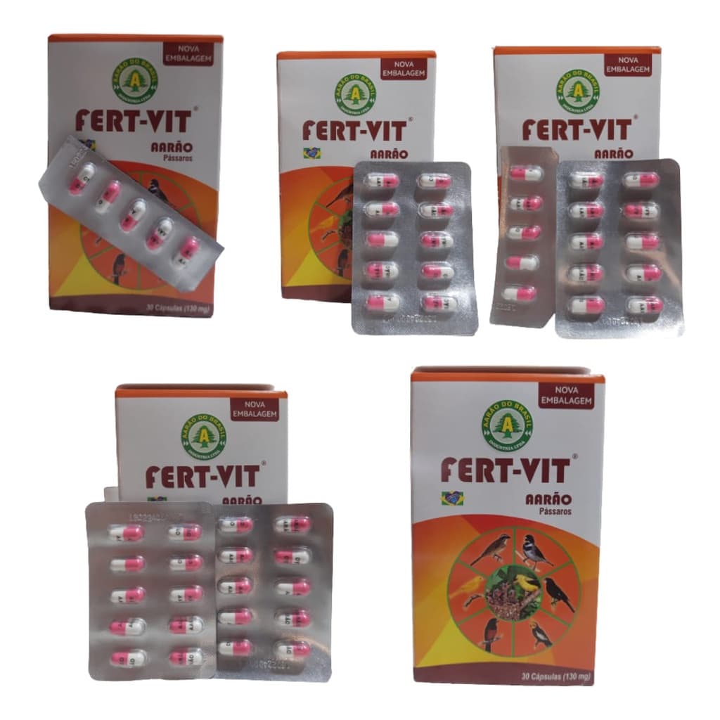 Fert-Vit AARÃO 5, 10, 15, 20 Cápsulas.