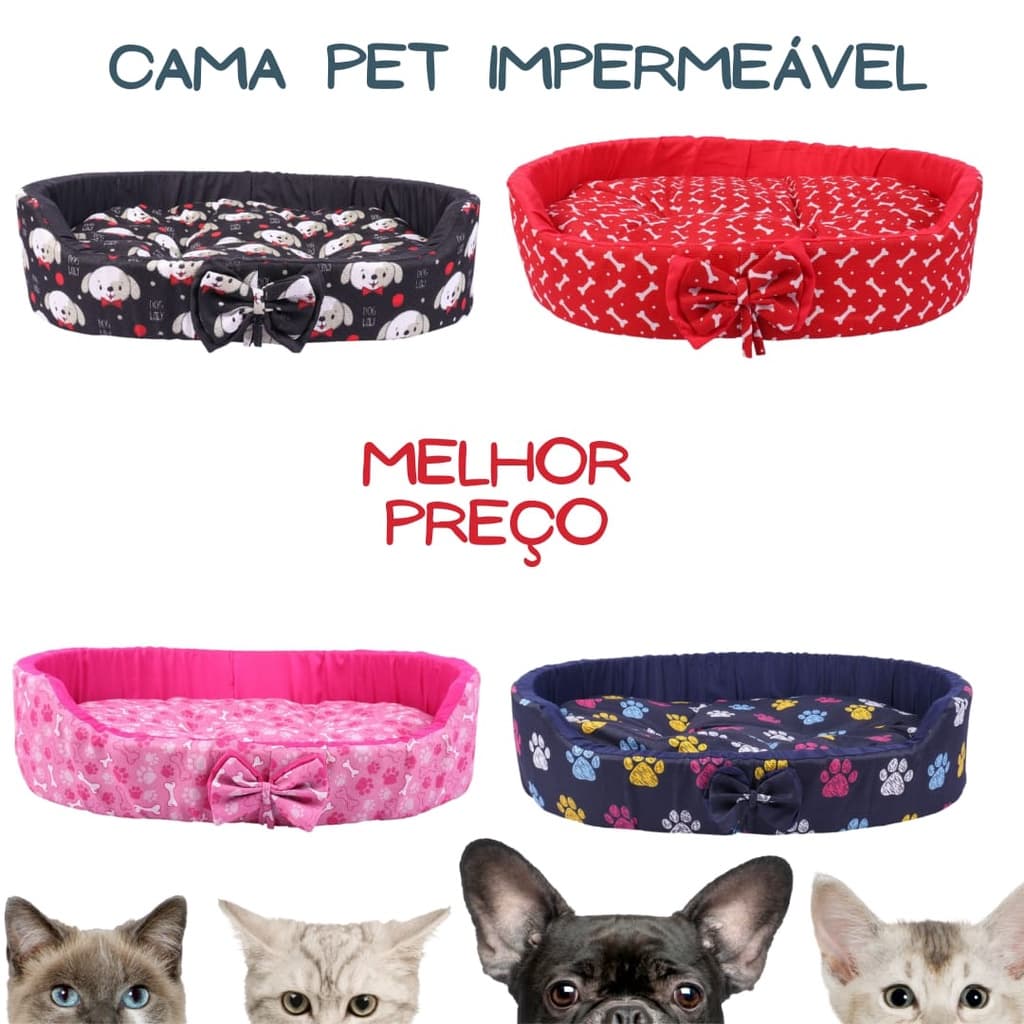 Cama Europa oval para cachorro/gato envio imediato