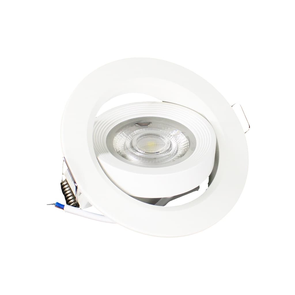 Kit 10 Spots Led 5W Fênix Kian Redonda Direcionável