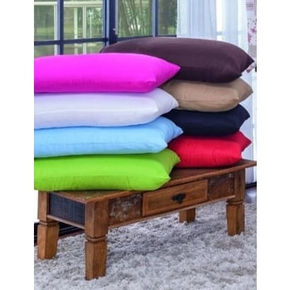Kit 5 Pares de Fronhas Avulsas Lisas (10 Unidades)