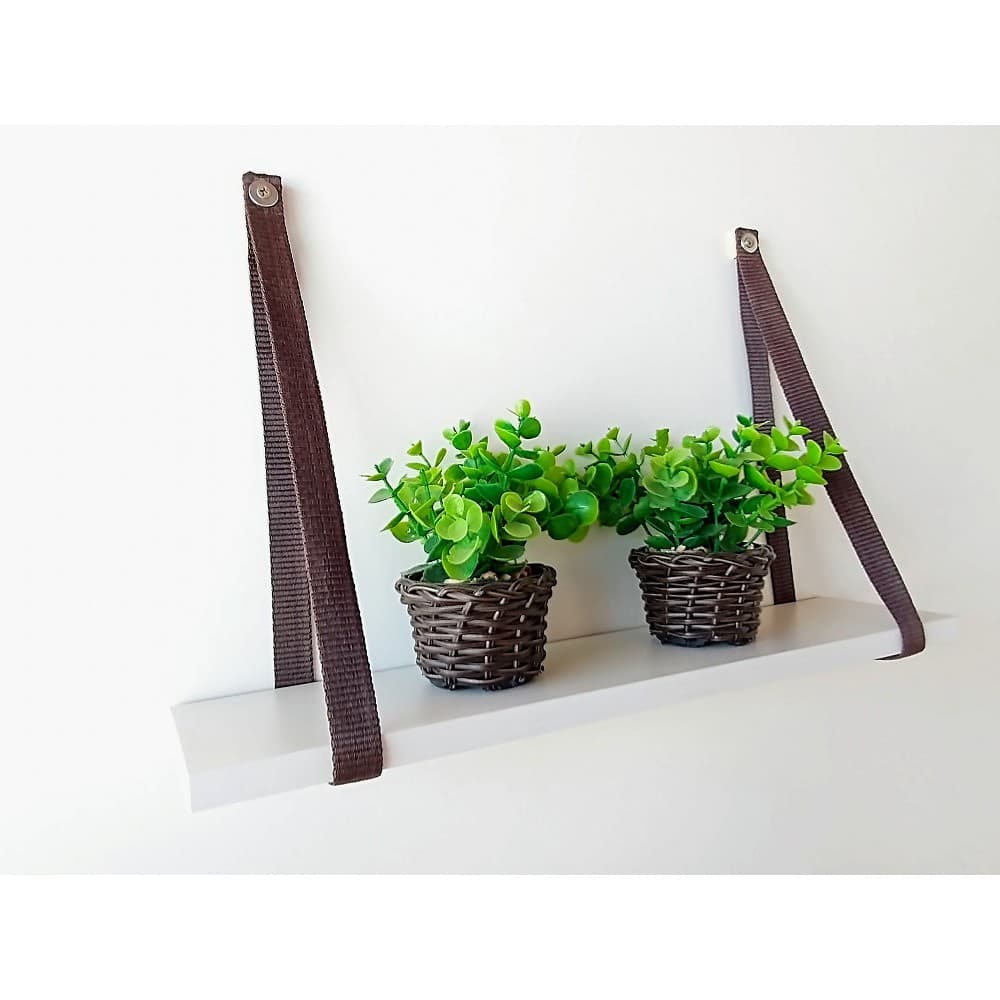 Prateleiras de MDF 45cm - Prateleira de Parede Com Alça  Reforçada