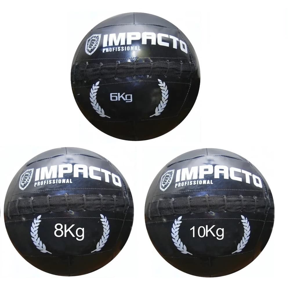 Kit Wall Ball 6,8,10 Impacto Fitness