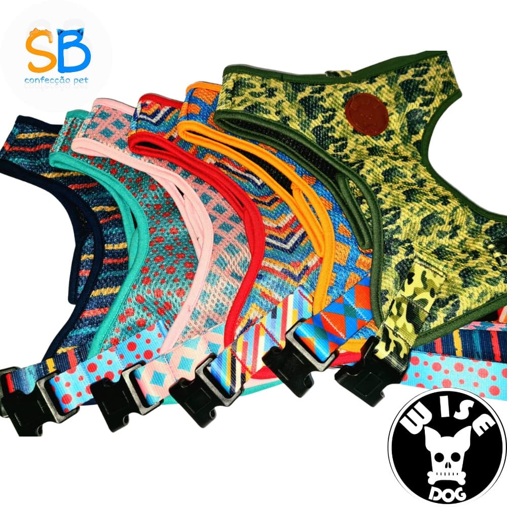 Coleira Para Caes E Gatos Coleira Peitoral Premium Wise Dog