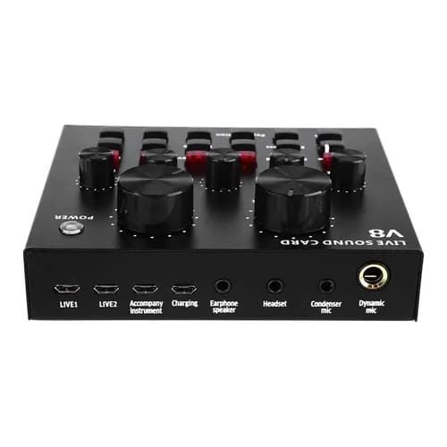 Smart Conjunto Interface V8 Mesa De Som Podcast E Lives