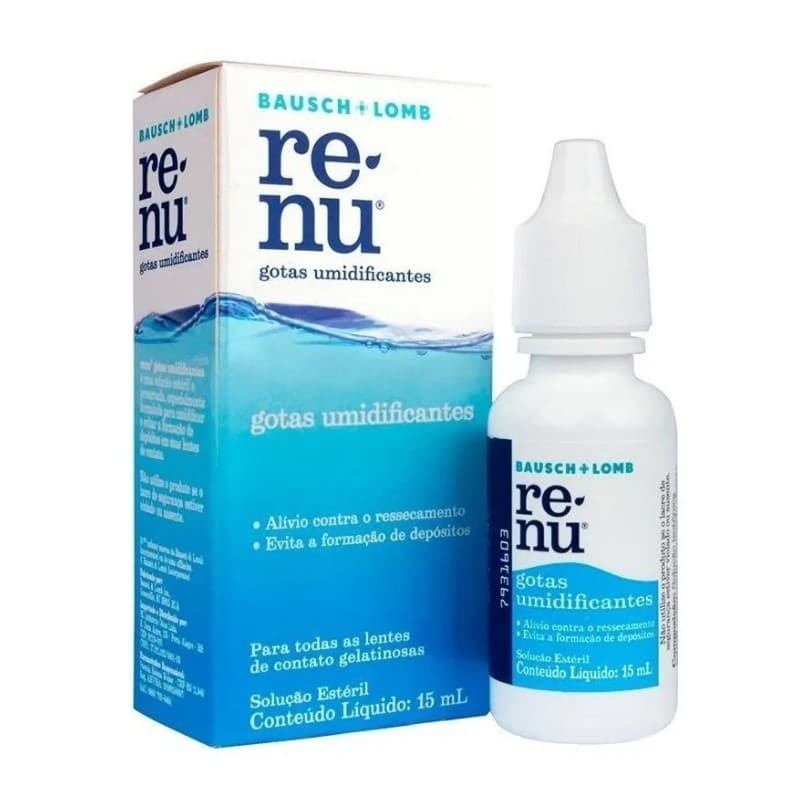 Renu Gotas Umidificantes 15 ml / Bauschlomb