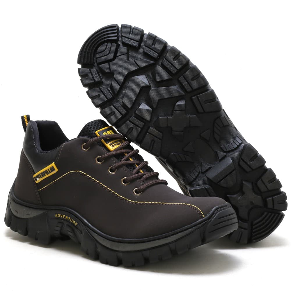 Bota masculina Caterpillar adventure cano baixo