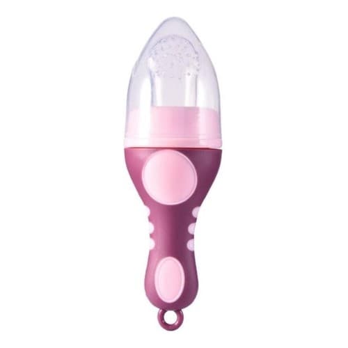 Alimentador Com Bico De Silicone P/ Bebe Babypop 80881