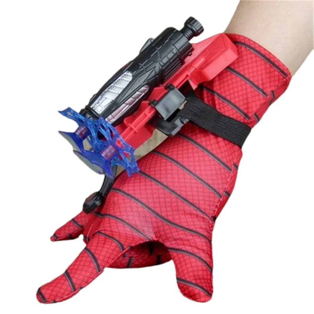 Brinquedo Do Lançador Do Homem-Aranha + Luva De Fantasia Homem-Aranha Envio Imediato