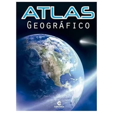 Livro Atlas Geográfico - Culturama