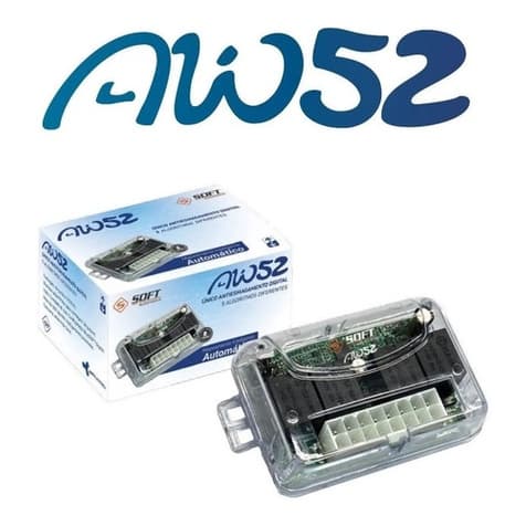 Módulo Centralina Subida Descida Vidro Elétrico Soft Aw 52 AW 32 Antiesmagamento e Alivio de Pressão