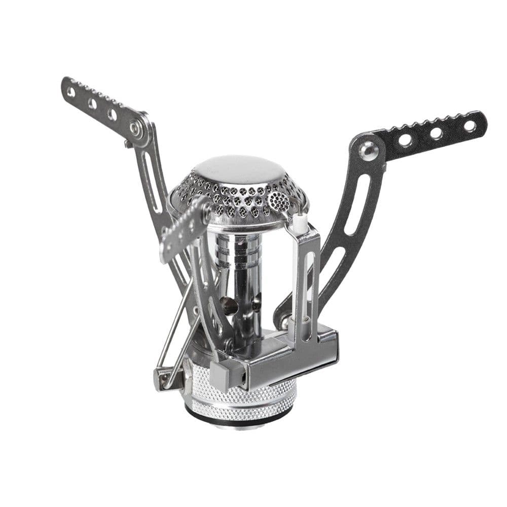 Mini Fogareiro Portátil Inox Automatico Trekking - Guepardo