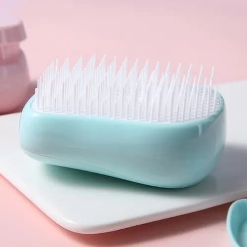 Escova Para Cabelo Pente Com Capinha Protetora