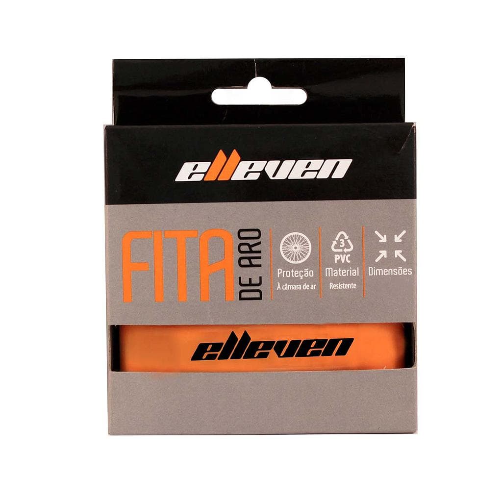 Par de Fita De Aro Pvc Para Bike 27/29/700 X 16 Laranja