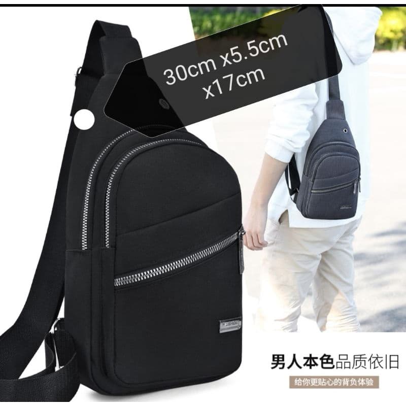 Bolsa transversal unissex
